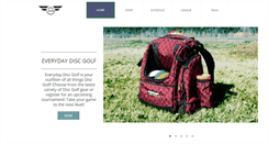 Desktop Screenshot of everydaydiscgolf.com