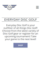 Mobile Screenshot of everydaydiscgolf.com